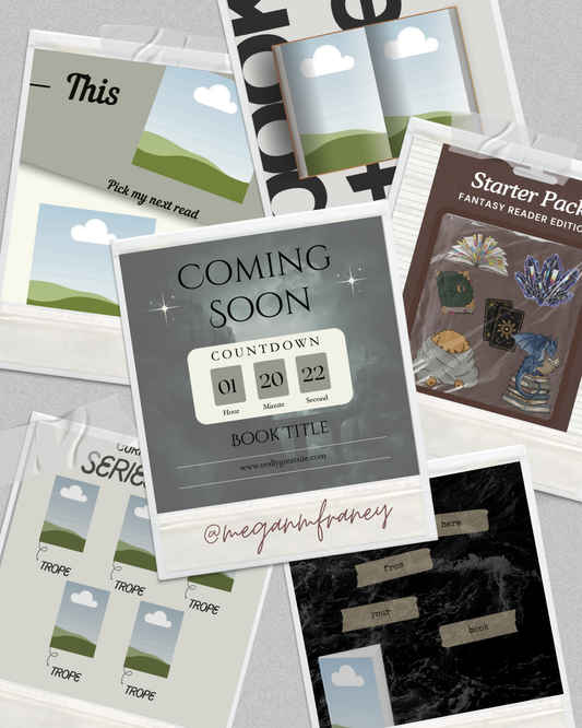 30+ Premade Templates for Romantasy Authors